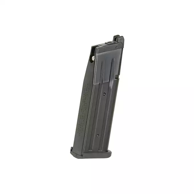 [Zestaw] Replika pistoletu Hi-Capa 4.3 GBB, Custom Dual Stainless [Tokyo Marui] + Magazynek GBB Hi-Capa 4.3/5.1 na 28 kulek [Tokyo Marui]
