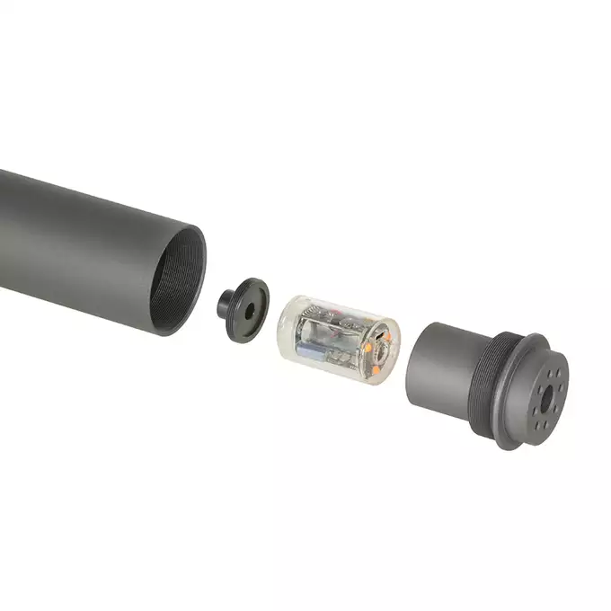 [Zestaw] Replika pistoletu maszynowego STEN MK2 SOE Commando grip Full Steel - Grey [AGM] + Akumulator airsoftowy 25C 1200mAh 3S1P 11.1V LiPo T Plug + Ładowarka V3+ do akumulatorów LiPo/LiFe [IPower]