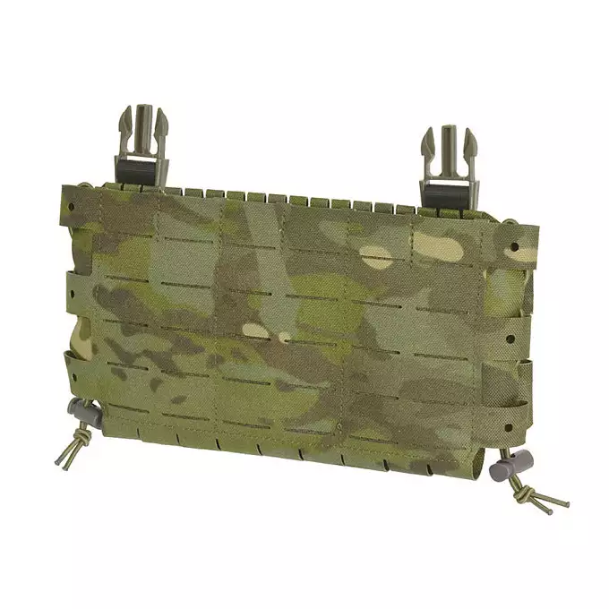 [Zestaw] Buckle Up Assault Plate Carrier Cummerbund - MT [8FIELDS] + Buckle-up COMPACT - wkład na 3 magazynki, MOLLE Laser Cut - Multicamo tropic [8FIELDS] + Dolna kieszeń użytkowa na akcesoria z linkami shockcord, Laser Cut - Multicamo Tropic [8FIELDS]