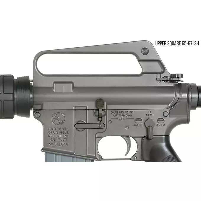 [Zestaw] Gazowa Replika Karabinka Colt N23 CGS Lightning Series - Black [EMG] + Magazynek AR15 Green Gaz do karabinków gazowych CGS, MWS - Black [CGS]