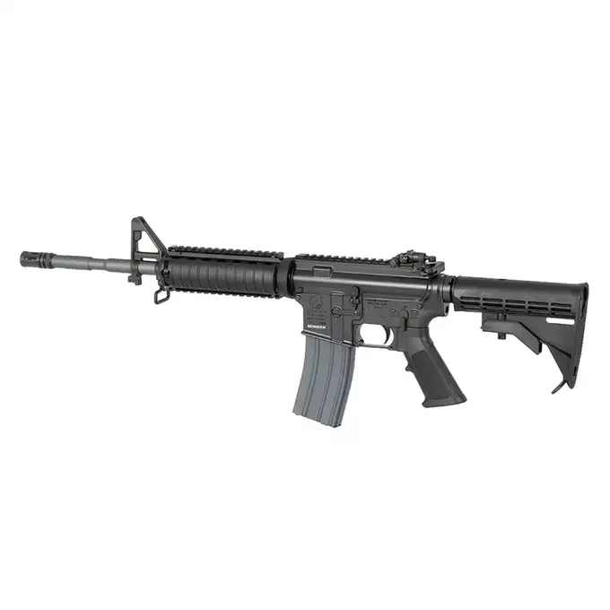 [Zestaw] Replika karabinka Colt M4RIS 14,5" GBB CGS Lightning Series - [CYBERGUN] + Magazynek AR15 Green Gaz do karabinków gazowych CGS, MWS - Black [CGS]