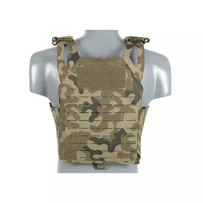 Laser-Cut “Buckle Up" Operator Plate Carrier with AR15/AK Magazine Pouch — WZ93 [8Fields]