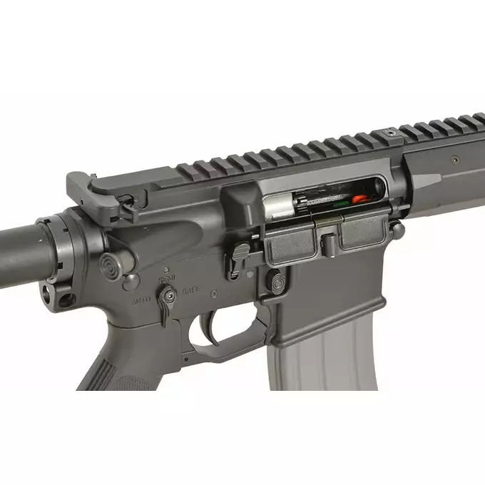 [Zestaw] Replika Knight's Armament KS-1 13" GBB - Czarna [WELL PRO] + Magazynek STANAG o pojemności 30 kulek do replik GBBR [Well Pro]