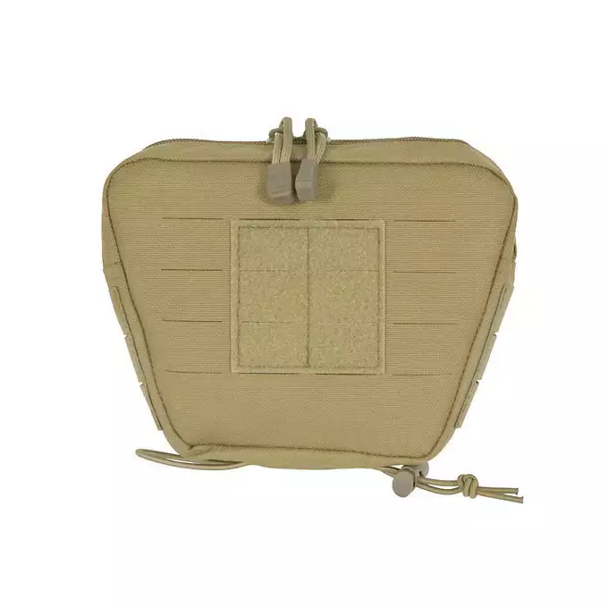 [Zestaw] Buckle Up Assault Plate Carrier Cummerbund - Coyote [8FIELDS] + Panel Buckle-up COMPACT - wkład na 3 magazynki, MOLLE Laser Cut - Tan [8FIELDS] + Dolna kieszeń użytkowa na akcesoria z linkami shockcord, Laser Cut - TAN [8FIELDS]