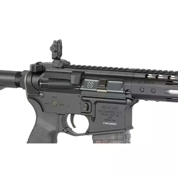 [Zestaw] Replika Karabinka Noveske 13.7" Gen III INFIDEL Eshooter ETU, GEN-2 - Black [EMG] + Ładowarka V3+ do akumulatorów LiPo/LiFe [IPower] + AKUMULATOR AIRSOFTOWY 25C 800MAH 3S1P 11.1V LIPO GENS ACE G-TECH T-PLUG