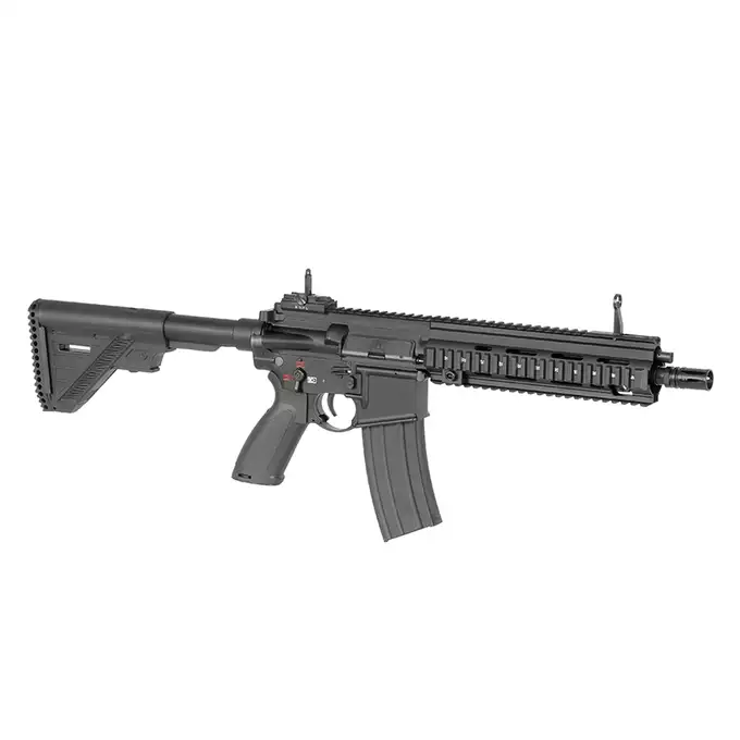 [Zestaw] Replika karabinka szturmowego BY-817 11" - Black [Double Bell] + Akumulator Airsoftowy 25C 1500mAh 2S1P 7.4V Lipo Gens ace G-Tech Tamiya + Ładowarka IP3025 - LiPo/LiFe/NiMH 25W/3A [IPower] + Kulki 0,23g - 3000 szt PROSLICK [P&amp;J]
