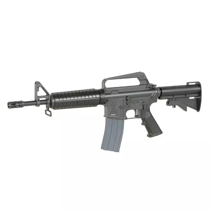 [Zestaw] Gazowa Replika Karabinka Colt M733 Commando CGS Lightning Series - Black [EMG] + Magazynek AR15 Green Gaz do karabinków gazowych CGS, MWS - Black [CGS]