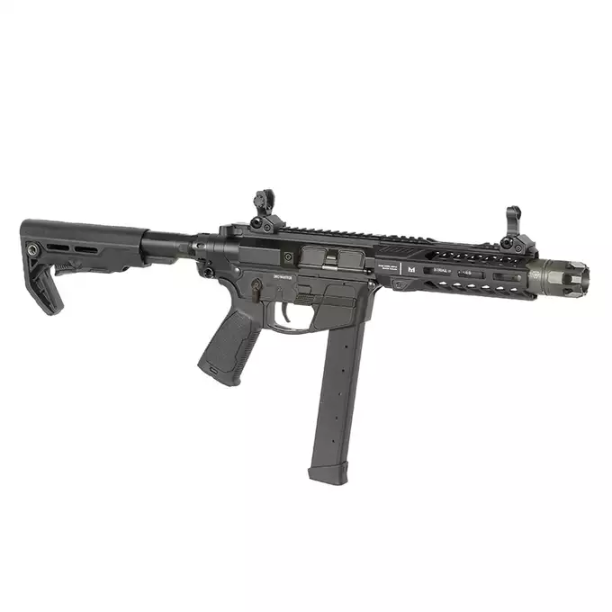 [Zestaw] Replika Strike Industries x PWS PDW 7" Eshooter ETU, GEN-2 - Black [EMG] + Ładowarka V3+ do akumulatorów LiPo/LiFe [IPower] + AKUMULATOR AIRSOFTOWY 25C 800MAH 3S1P 11.1V LIPO GENS ACE G-TECH T-PLUG