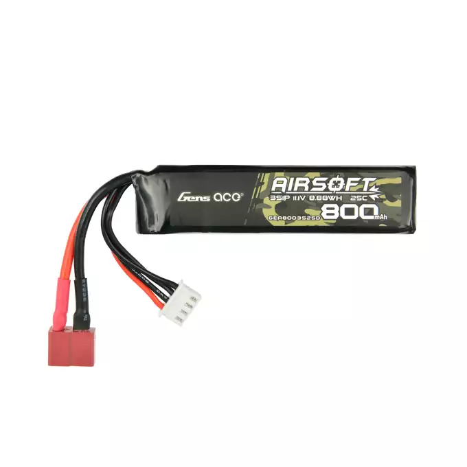 [Zestaw] Replika Karabinka CM.097B Eshooter ETU, GEN-2 - Black [CYMA] + Ładowarka V3+ do akumulatorów LiPo/LiFe [IPower] + AKUMULATOR AIRSOFTOWY 25C 800MAH 3S1P 11.1V LIPO GENS ACE G-TECH T-PLUG