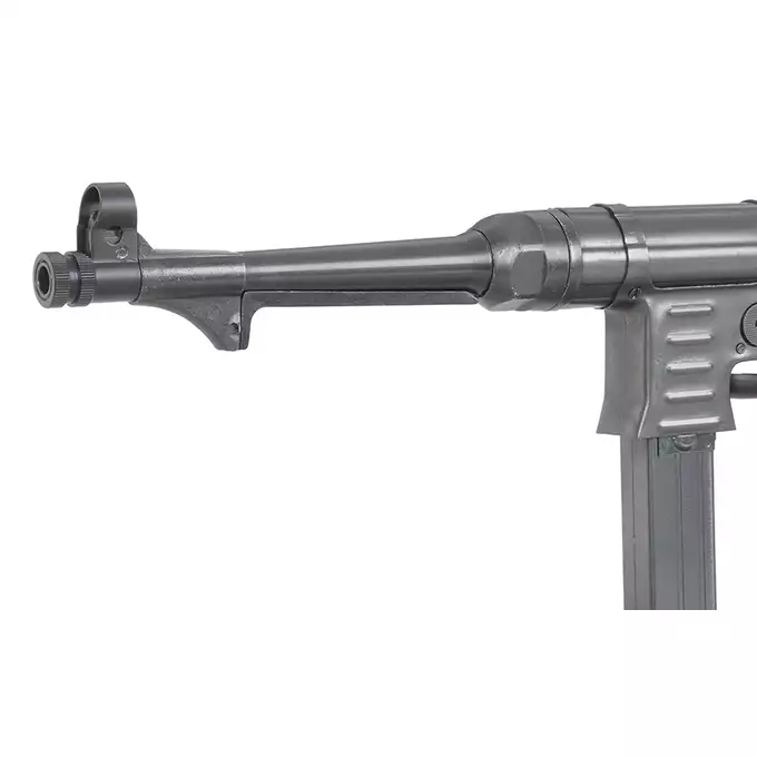 Replika pistoletu maszynowego MP40 Full Metal AEG, Oksyda - Brown [AGM]