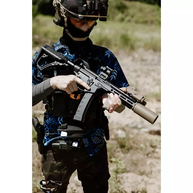Daniel Defense PCC SBR MWS GBBR Replica - Black [EMG]