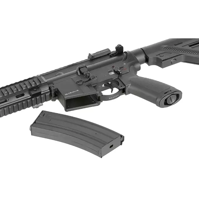 [Zestaw] Replika karabinka szturmowego BY-817 11" - Black [Double Bell] + Akumulator Airsoftowy 25C 1500mAh 2S1P 7.4V Lipo Gens ace G-Tech Tamiya + Ładowarka IP3025 - LiPo/LiFe/NiMH 25W/3A [IPower] + Kulki 0,23g - 3000 szt PROSLICK [P&amp;J]
