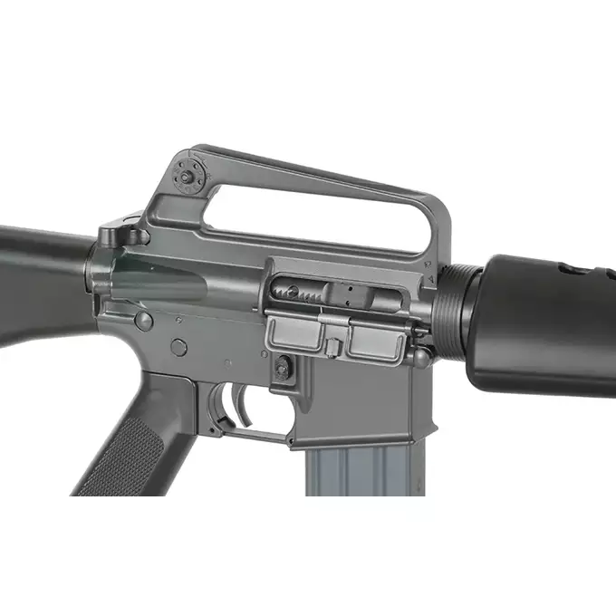 [Zestaw] Gazowa Replika Karabinka Colt M603/M16A1 - Black [EMG] + Krótki magazynek STANAG 20 kulek Green Gas MWS/CGS - [CGS]