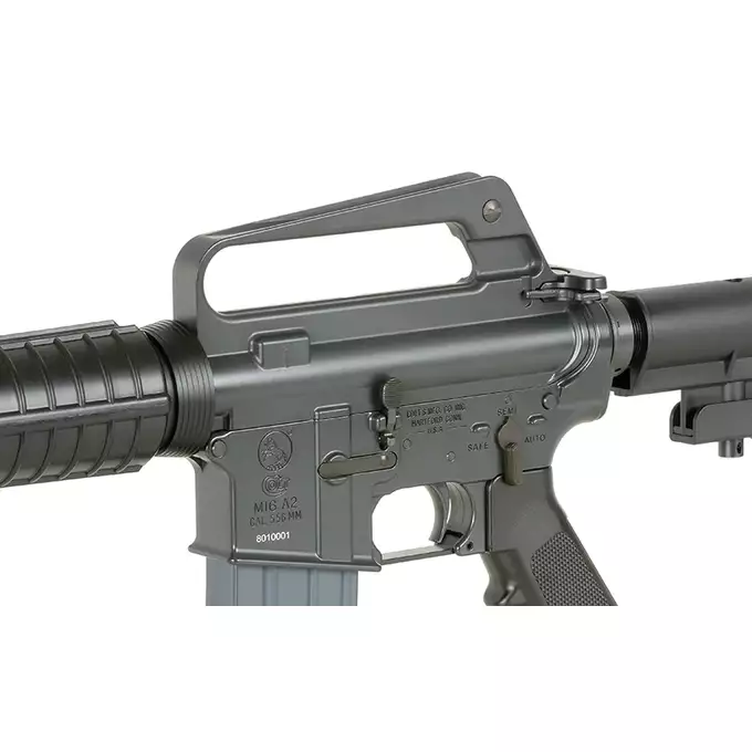 [Zestaw] Gazowa Replika Karabinka Colt M723 CGS Lightning Series - Black [EMG] + Magazynek AR15 Green Gaz do karabinków gazowych CGS, MWS - Black [CGS]