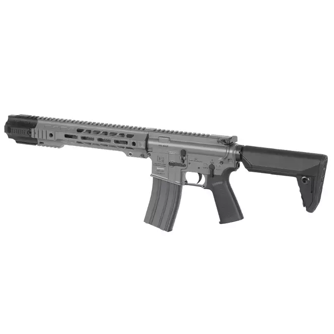 [Zestaw] Replika karabinka SAI GRY 10,5" GBB CGS Lightning Series  - [EMG] + Magazynek AR15 Green Gaz do karabinków gazowych CGS, MWS - Black [CGS]
