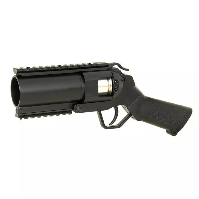 [Zestaw] 40mm granatnik pistoletowy M052 - Black [CYMA] + Granat AceHive [AceTech] + Airsoft Green Gaz 1000ml [Pro Tech Guns]