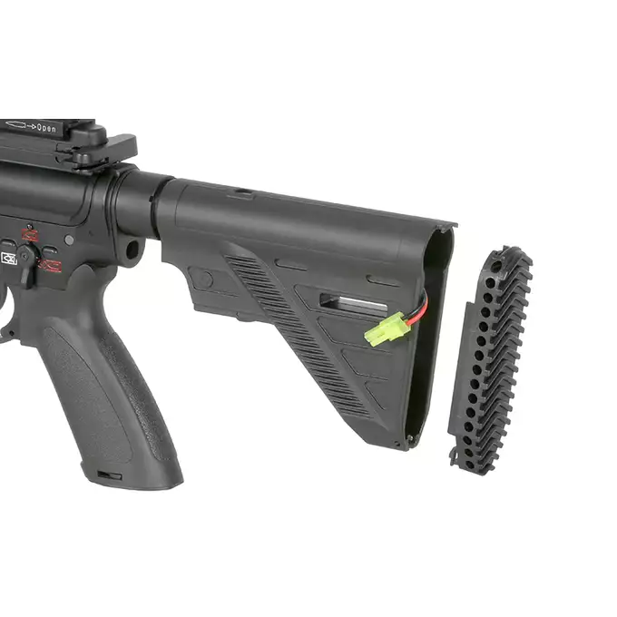 [Zestaw] Replika karabinka szturmowego BY-817 11" - Black [Double Bell] + Akumulator Airsoftowy 25C 1500mAh 2S1P 7.4V Lipo Gens ace G-Tech Tamiya + Ładowarka IP3025 - LiPo/LiFe/NiMH 25W/3A [IPower] + Kulki 0,23g - 3000 szt PROSLICK [P&amp;J]