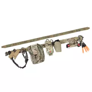 Pas taktyczny Laser-Cut Hybrid MOLLE 45° - Multicamo [8FIELDS]