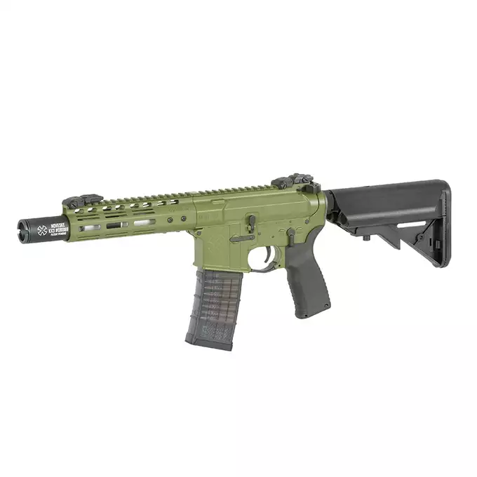 [Zestaw] Replika karabinka Noveske 7.5" Gen III DIPLOMAT Eshooter ETU, GEN-2 - Bazooka Green [EMG] + Ładowarka V3+ do akumulatorów LiPo/LiFe [IPower] + AKUMULATOR AIRSOFTOWY 25C 800MAH 3S1P 11.1V LIPO GENS ACE G-TECH T-PLUG