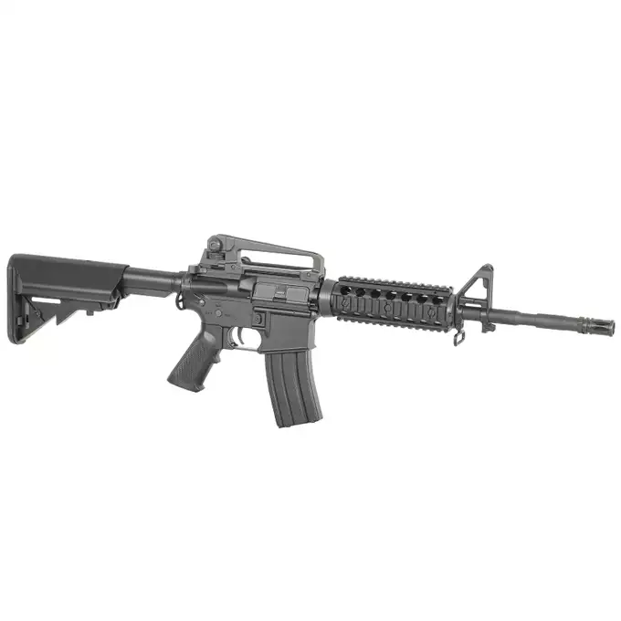 [Zestaw] CM.507 Sport Line, GEN-2 [CYMA] + Stalowy magazynek Mid-Cap na 150 kulek do serii AR-15/M4 - Black