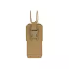 Otwarta ładownica na radio, Laser Cut - Tan [8FIELDS]