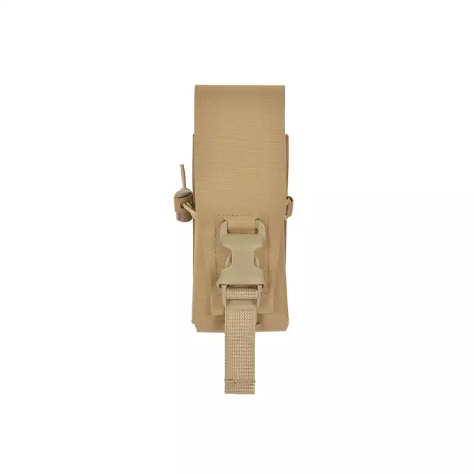 Ładownica na replikę granatu M18 / butelkę 0,5 l Laser Cut MOLLE - TAN [8FIELDS]