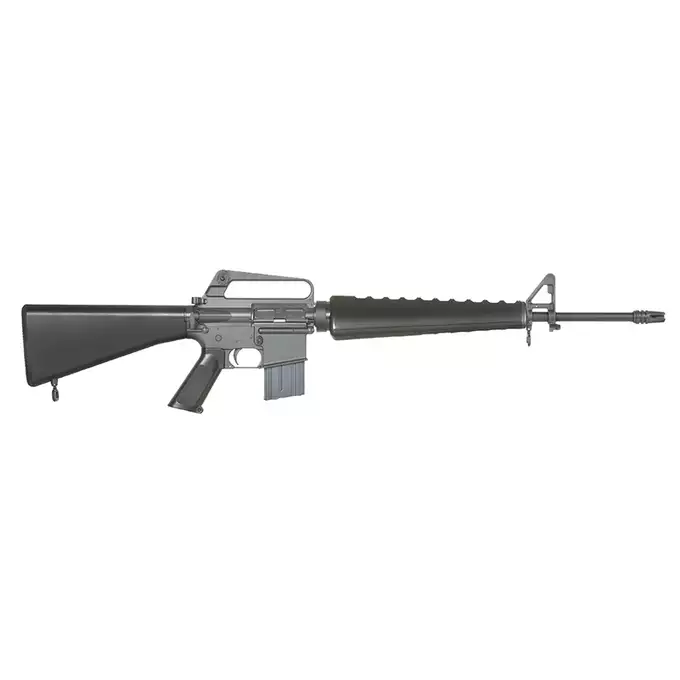 [Zestaw] Gazowa Replika Karabinka Colt 603/XM16E1 - Black [CGS] + Krótki magazynek STANAG 20 kulek Green Gas MWS/CGS - [CGS]