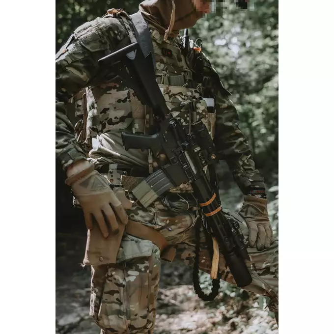 [Zestaw] Replika Knight's Armament KS-3 9,5" GBB - Czarna [EMG] + Magazynek STANAG o pojemności 30 kulek do replik GBBR WE13-3A / KS-1, KS-3 [Well Pro]