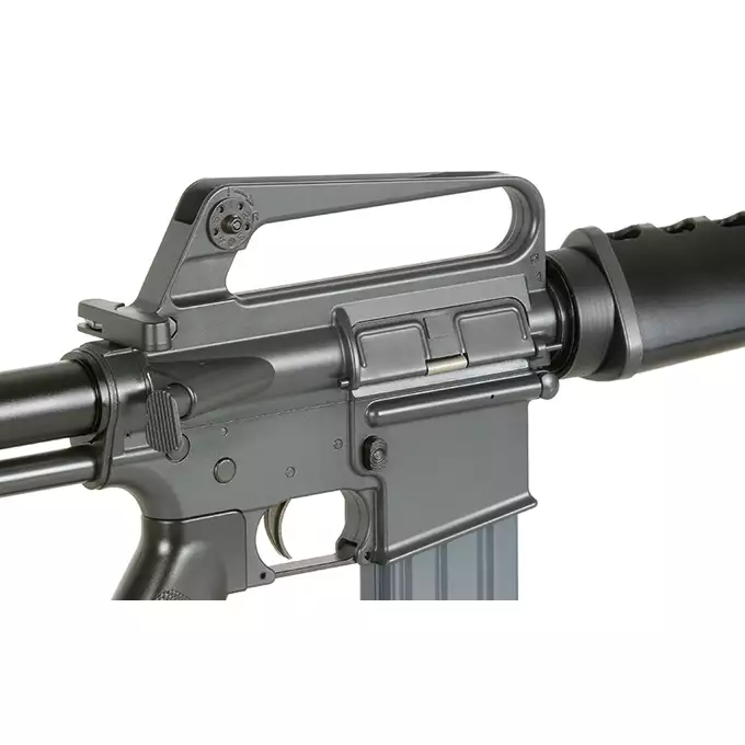 [Zestaw] Gazowa Replika Karabinka Colt 607/GX-5857 - Black [EMG] + Single Point Airsoft Red Dot - OEG [JJ Airsoft]