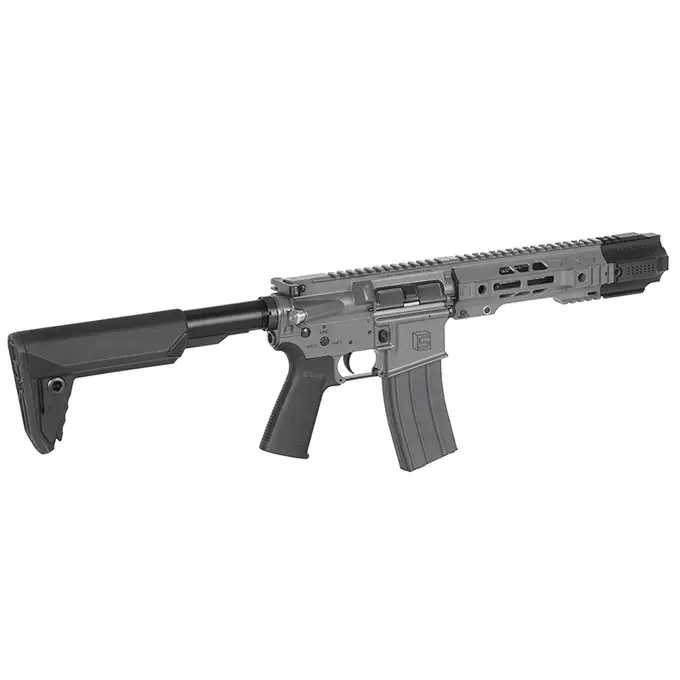 [Zestaw] Replika karabinka SAI GRY 7" GBB CGS Lightning Series  - [EMG] + Magazynek AR15 Green Gaz do karabinków gazowych CGS, MWS - Black [CGS]