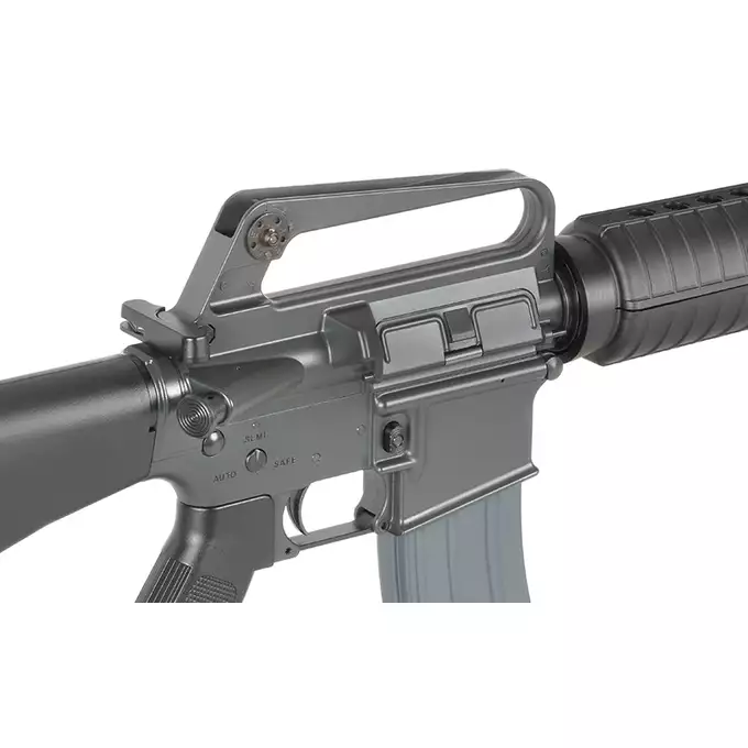 [Zestaw] Gazowa Replika Karabinka Colt M715/M16A2 C7 1980S CGS Lightning Series - Black [CGS] + Magazynek AR15 Green Gaz do karabinków gazowych CGS, MWS - Black [CGS]