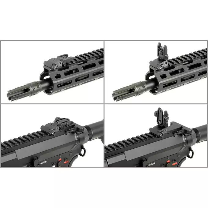 [Zestaw] Replika Karabinka CM.097A Eshooter ETU, GEN-2 - Black [CYMA] + Ładowarka V3+ do akumulatorów LiPo/LiFe [IPower] + AKUMULATOR AIRSOFTOWY 25C 800MAH 3S1P 11.1V LIPO GENS ACE G-TECH T-PLUG