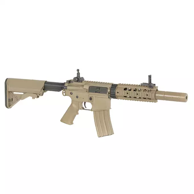 [Zestaw] CM.513 Sport Line, GEN-2 - TAN [CYMA] + Ładowarka V3+ do akumulatorów LiPo/LiFe [IPower] + Akumulator airsoftowy 25C 1200mAh 3S1P 11.1V LiPo T Plug