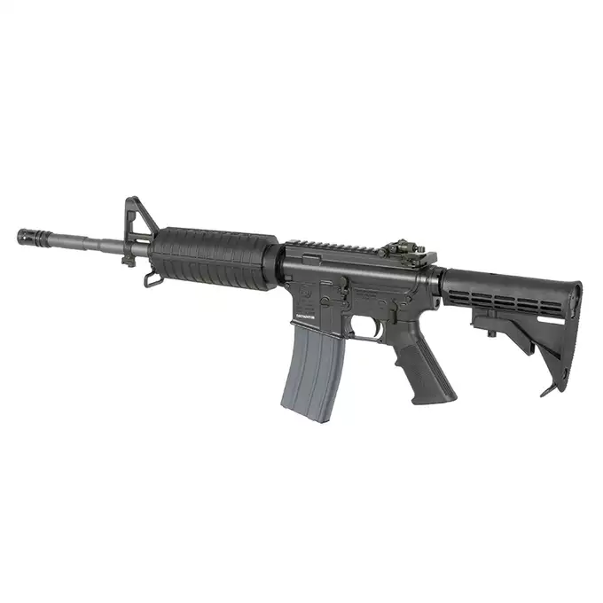 [Zestaw] Replika Karabinka Colt M4A1 14.5" GBB CGS Lightning Series - [CYBERGUN] + Magazynek AR15 Green Gaz do karabinków gazowych CGS, MWS - Black [CGS]