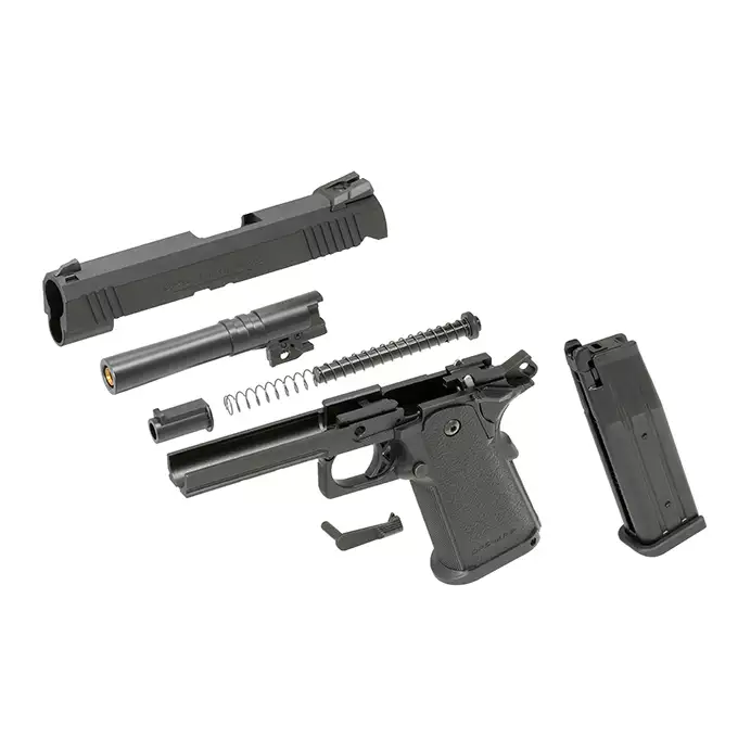 [Zestaw] Replika pistoletu HI-CAPA 4.3 TACTICAL CUSTOM GBB [Tokyo Marui] + Magazynek GBB Hi-Capa 4.3/5.1 na 28 kulek [Tokyo Marui]