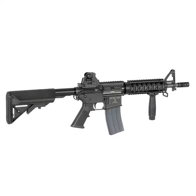 [Zestaw] Replika Karabinka Colt MK18 MOD0 10.5" GBB CGS Lightning Series - [CYBERGUN] + Magazynek AR15 Green Gaz do karabinków gazowych CGS, MWS - Black [CGS]