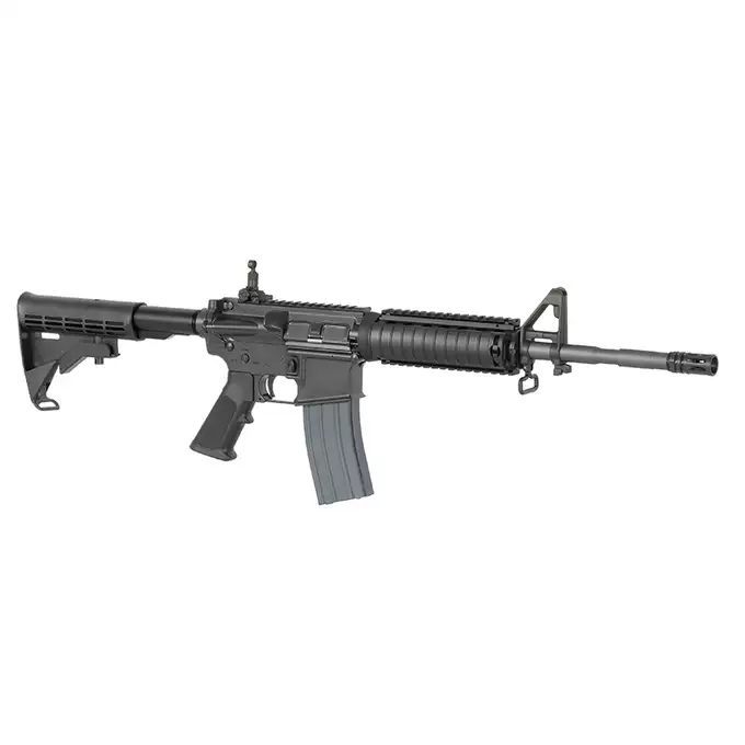 [Zestaw] Replika karabinka Colt M4RIS 14,5" GBB CGS Lightning Series - [CYBERGUN] + Magazynek AR15 Green Gaz do karabinków gazowych CGS, MWS - Black [CGS]