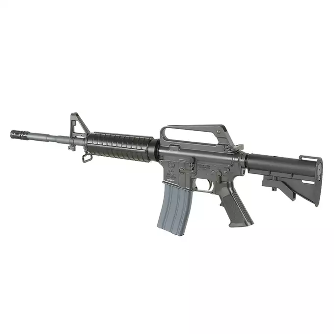 [Zestaw] Gazowa Replika Karabinka Colt M723 CGS Lightning Series - Black [EMG] + Magazynek AR15 Green Gaz do karabinków gazowych CGS, MWS - Black [CGS]