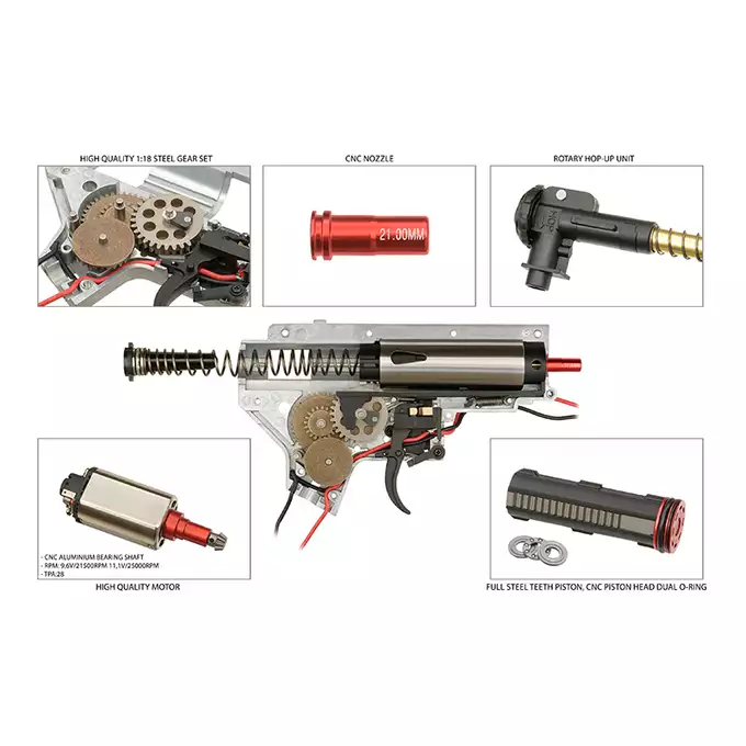 [Zestaw] MK12 MOD0 SPR [Double Bell] + Akumulator Li-Po 2200mAh 7,4V 25/40C [VB]