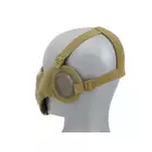 Maska SKULL FACE z ochroną uszu - Tan [CS]