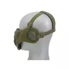 Maska SKULL FACE z ochroną uszu - Olive [CS]