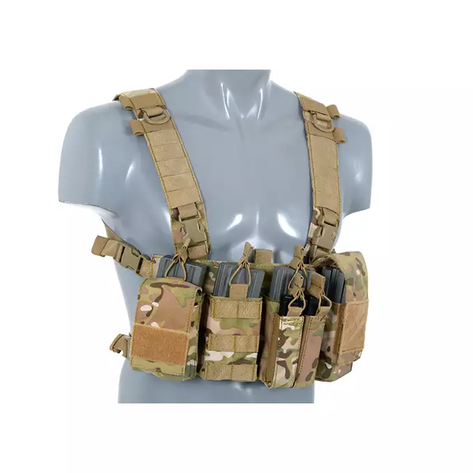 [Zestaw] Plecak z przednim panelem MOLLE - Multicamo [8FIELDS] + Buckle Up Chest Rig V3 - Multicamo [8FIELDS]