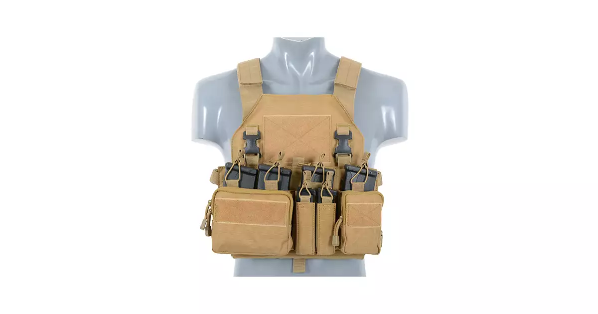 [Set] Backpack w/ MOLLE Front Panel - Black [8FIELDS] + Buckle Up Recce ...