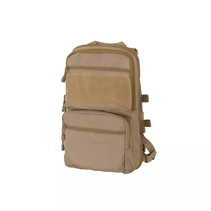 [Set] Backpack w/ MOLLE Front Panel - Coyote [8FIELDS] + Buckle Up Recce/Sniper Chest Rig - Coyote [8FIELDS]