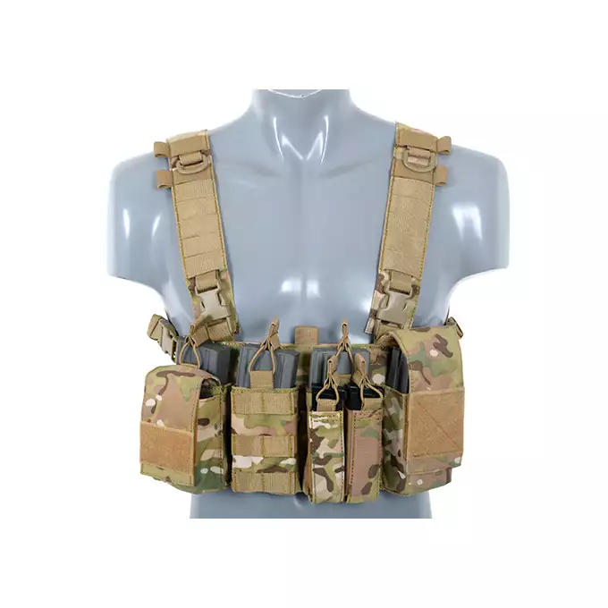 [Zestaw] Plecak z przednim panelem MOLLE - Multicamo [8FIELDS] + Buckle Up Chest Rig V3 - Multicamo [8FIELDS]