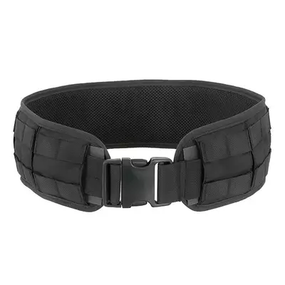 [Zestaw] Bojowy pas biodrowy MOLLE (L) - Black [8FIELDS] + Uniwersalne szelki taktyczne do pasa - Black [8FIELDS]