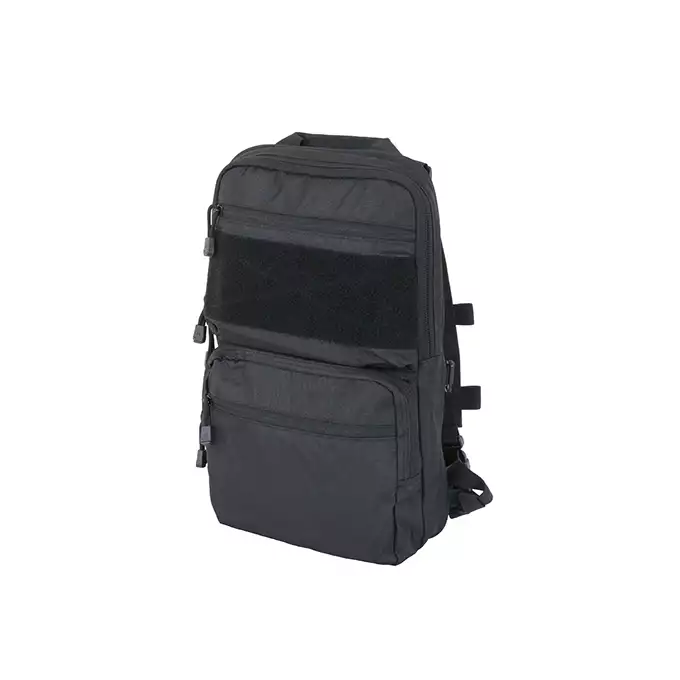 [Zestaw] Plecak z przednim panelem MOLLE - Black [8FIELDS] + Buckle Up Recce/Sniper Chest Rig - Black [8FIELDS]
