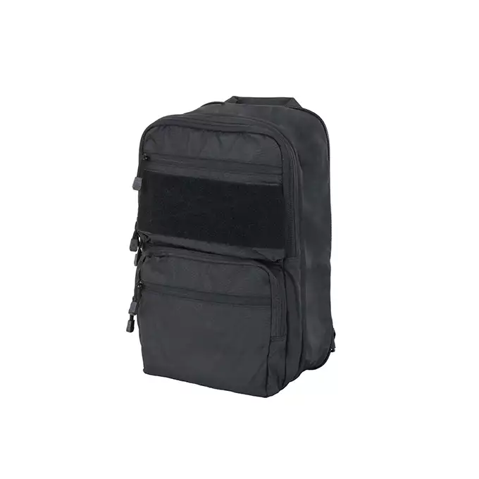 [Zestaw] Plecak z przednim panelem MOLLE - Black [8FIELDS] + Buckle Up Recce/Sniper Chest Rig - Black [8FIELDS]