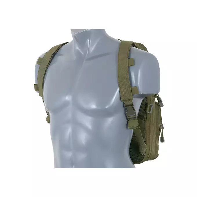 [Zestaw] Plecak z przednim panelem MOLLE - Olive [8FIELDS] + Buckle Up Chest Rig V3 - Olive [8FIELDS]