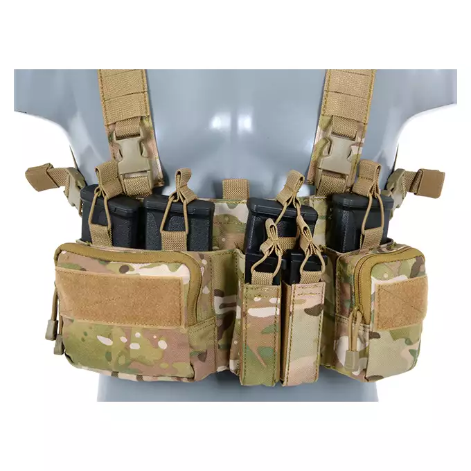 [Zestaw] Plecak z przednim panelem MOLLE - Multicamo [8FIELDS] + Buckle Up Recce/Sniper Chest Rig - Multicamo [8FIELDS]